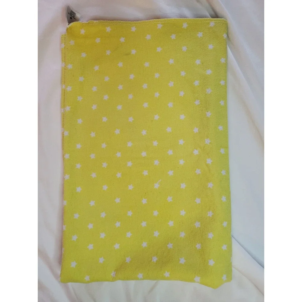 Carters Yellow Starry Blanket Baby Toddler Plush‎ Security Lovey Soft OS